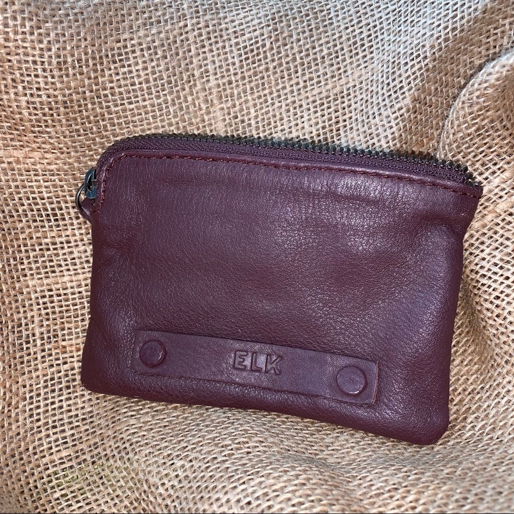 Mini ELK Eggplant wallet
